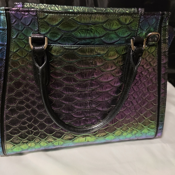 Brahmin Chameleon Tote Bag And Wallet - Picture 7 of 11